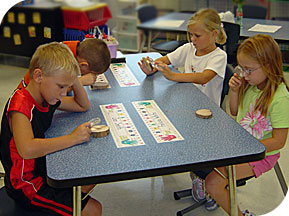 Teachers and students learning