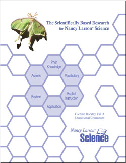 Click here for continued reading about the research base for Nancy Larson Science
